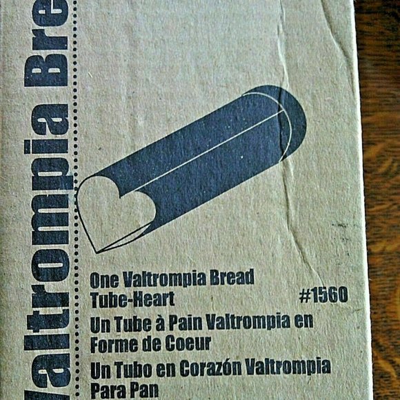 New Pampered Chef Bread Tube Heart Shaped Baking Tin Mold Home Kitchen Bakeware - Picture 12 of 16